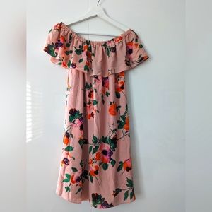 Aritzia Wilfred off the shoulder dress